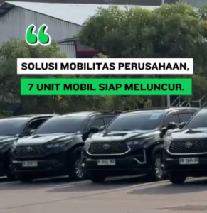 Rental Mobil Perusahaan Pangkalpinang, 7 Unit Siap Mendukung Kegiatan Perusahaan
