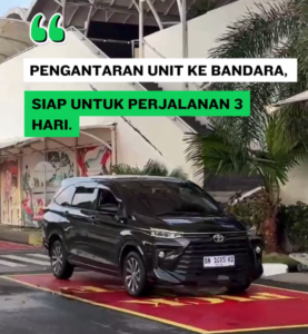 Sewa Mobil Bandara Depati Amir Pangkalpinang, Langsung Jalan Begitu Landing