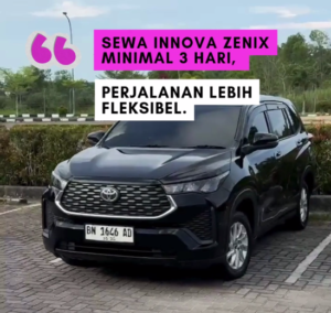 Sewa Innova Zenix Pangkalpinang, Nyaman untuk Perjalanan Bisnis dan Liburan