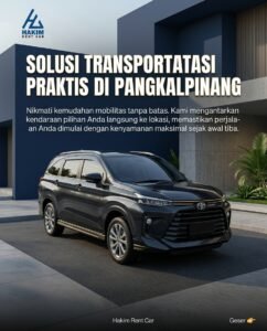 Rental Mobil Pangkalpinang untuk Perjalanan Bisnis dan Liburan