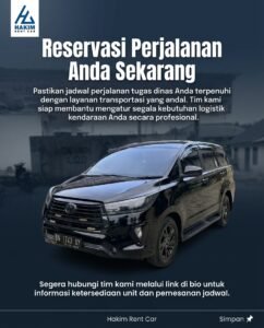 Sewa Mobil dengan Driver Pangkalpinang untuk Perjalanan Dinas